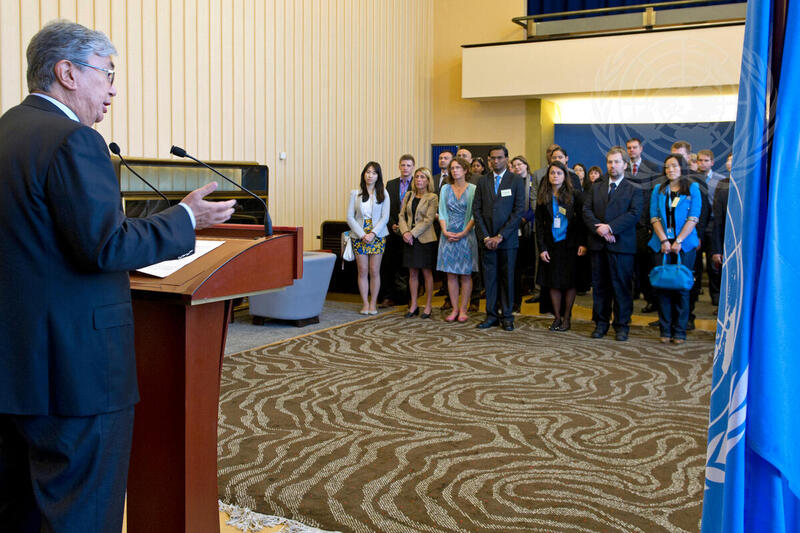 UNOG Director-General Swears in New Staff