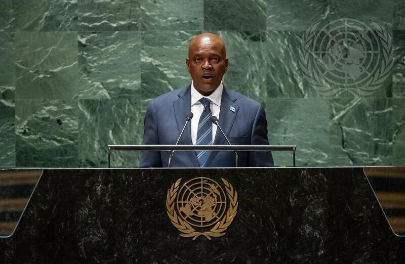 President of Botswana Addresses 78th Session of General Assembly Debate