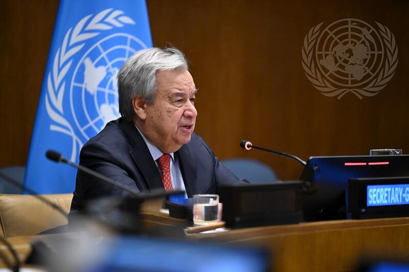 Secretary-General Holds Virtual Global Town Hall with United Nations Personnel