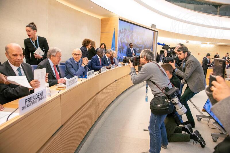 Secretary-General Attends 55th Session of Human Rights Council