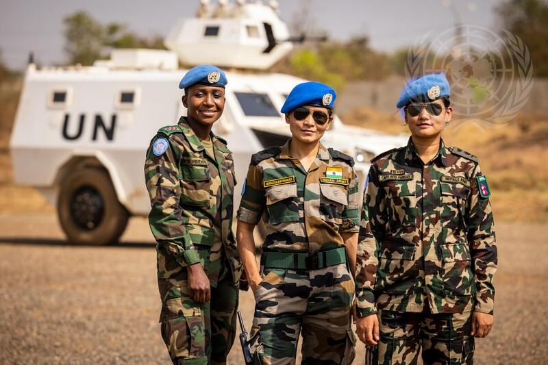 UNMISS Peacekeepers Commemorate International Women's Day