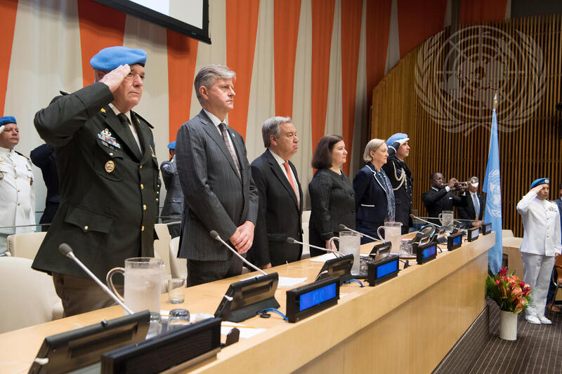 2018 Dag Hammarskjöld Medal Ceremony at UNHQ