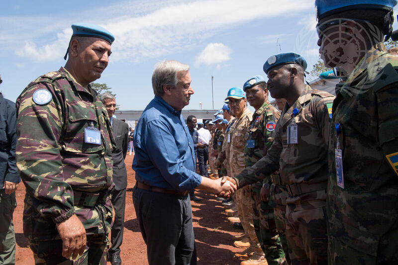 Secretary-General Visits Central African Republic