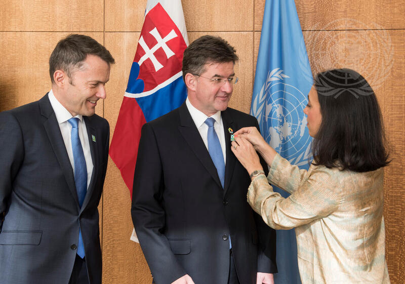 President of General Assembly Becomes International Gender Champion