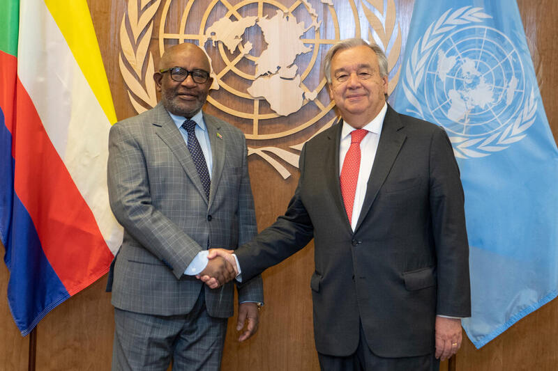 Secretary-General Meet President of Comoros