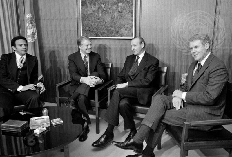 President Jimmy Carter Visits the United Nations