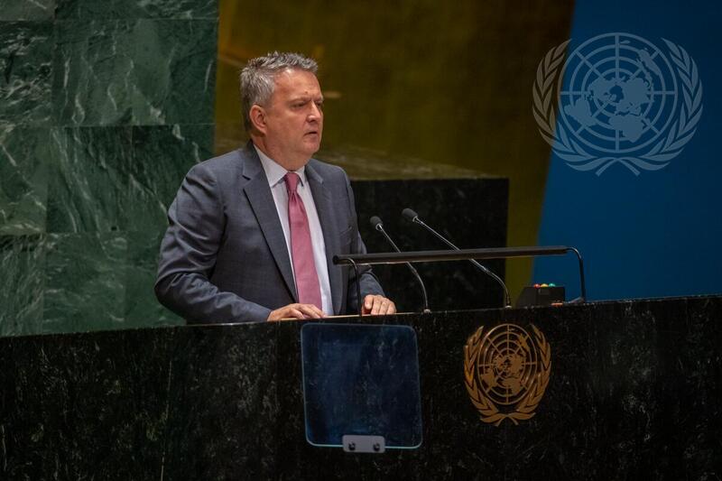 General Assembly Meets on Organization of Work
