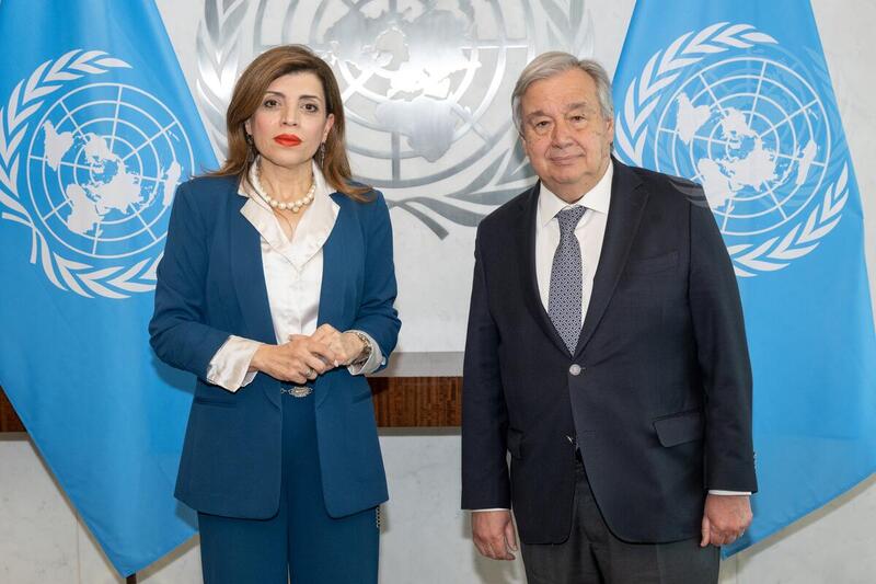Secretary-General Meets with His Special Representative and Head of the United Nations Interim Administration Mission in Kosovo