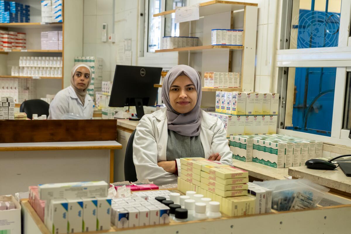 Secretary-General Visit Health Centre in Wihdat Camp for Palestine Refugees in Jordan