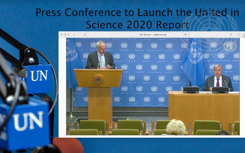 Press Briefing to Present WMO's United in Science 2020 Report