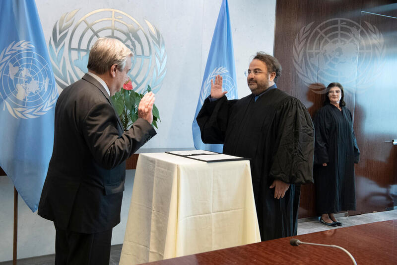 Swearing-in Ceremony for Judges of UN Dispute Tribunal