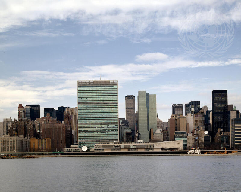 Exterior View of United Nations Headquarters