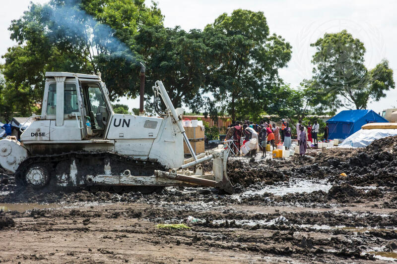Scenes from UNMISS Tomping POC Site, Juba