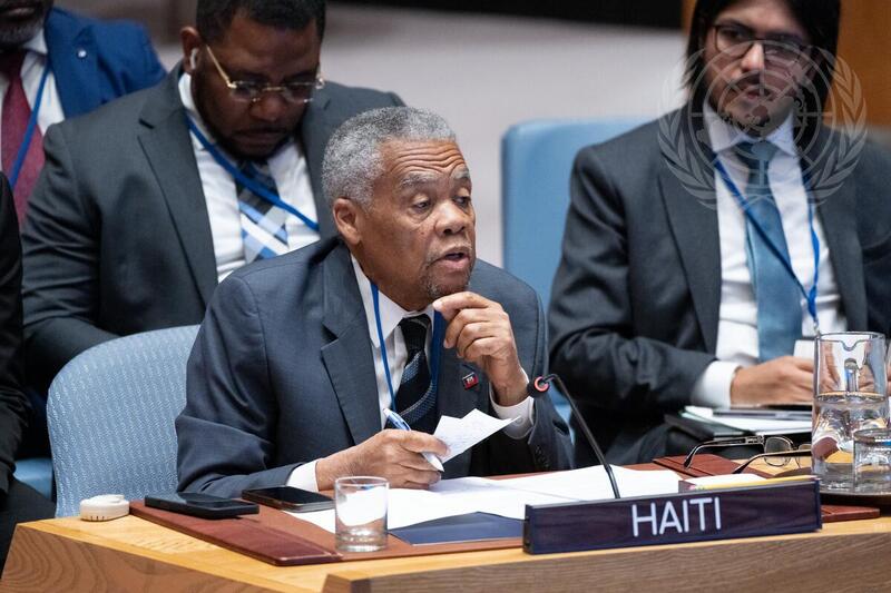 Security Council Meets on Question Concerning Haiti
