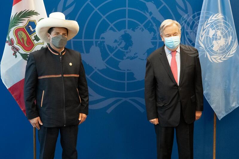 Secretary-General Meets with President of Peru