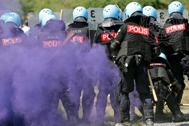UNFPU and ISF Officers Participate in Joint Security Exercise