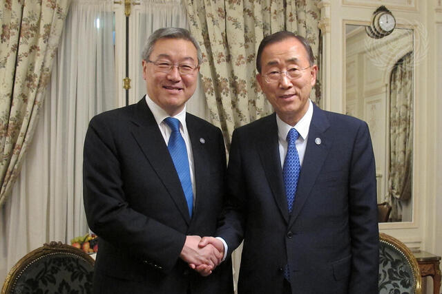 Secretaty-General Meets Foreign Minister of Republic of Korea