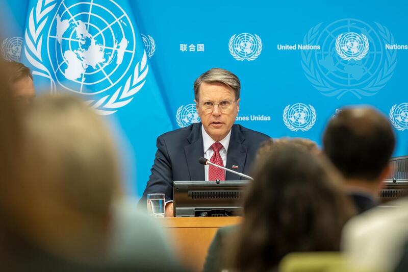 President of Security Council Briefs Press on Programme of Work