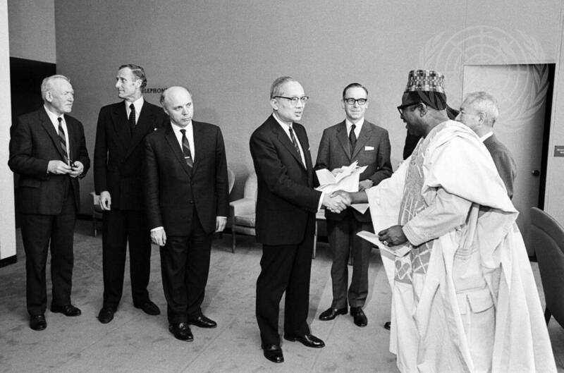 Secretary-General Accepts Contributions to UN Funds for Apartheid Victims