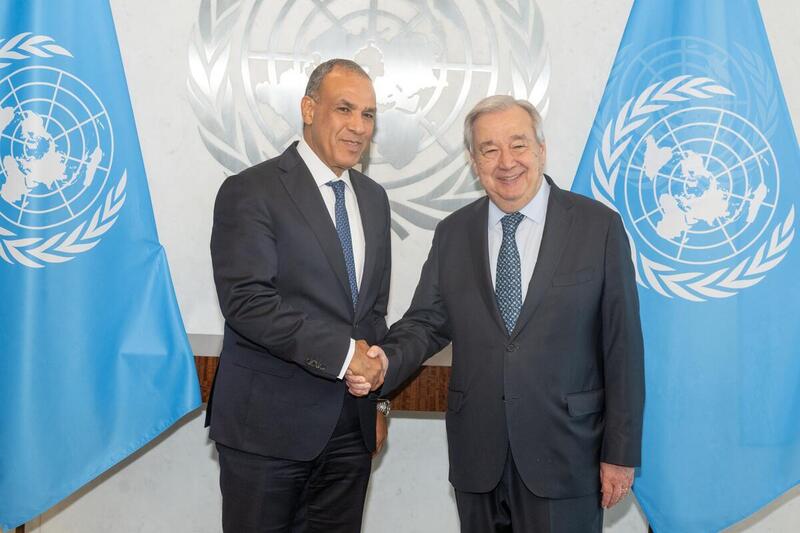 Secretary-General Meets with Foreign Minister of Egypt