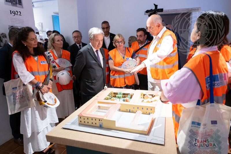 Secretary-General Visits Convento de Santa Clara in Havana