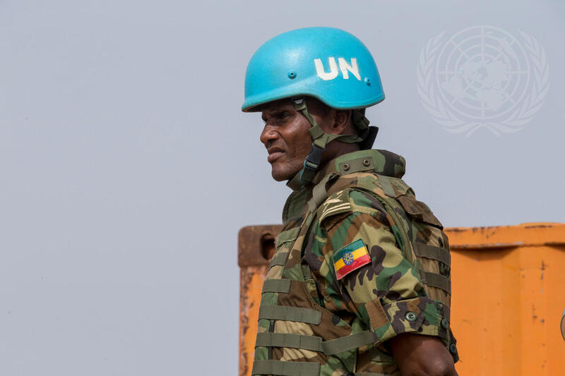 Dismantling of Trading Zone Outside Protection of Civilians Site in Juba