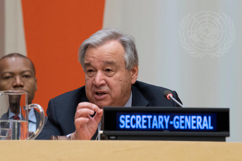 Secretary-General António Guterres Holds Global Town Hall