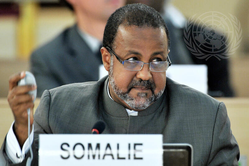 Representative of Somalia Addresses Human Rights Council
