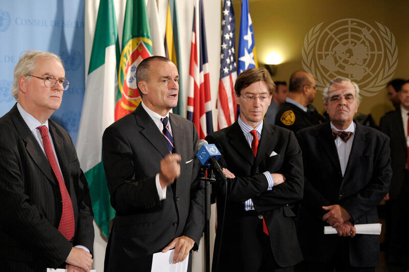 Representative of France Briefs Press following Veto on Syria Draft Resolution