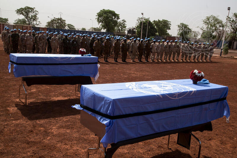 Memorial Ceremony for MINUSMA Peacekeepers