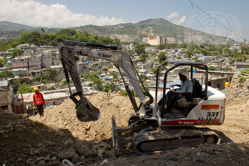 Government and International Agencies Help Relocate Displaced Haitians
