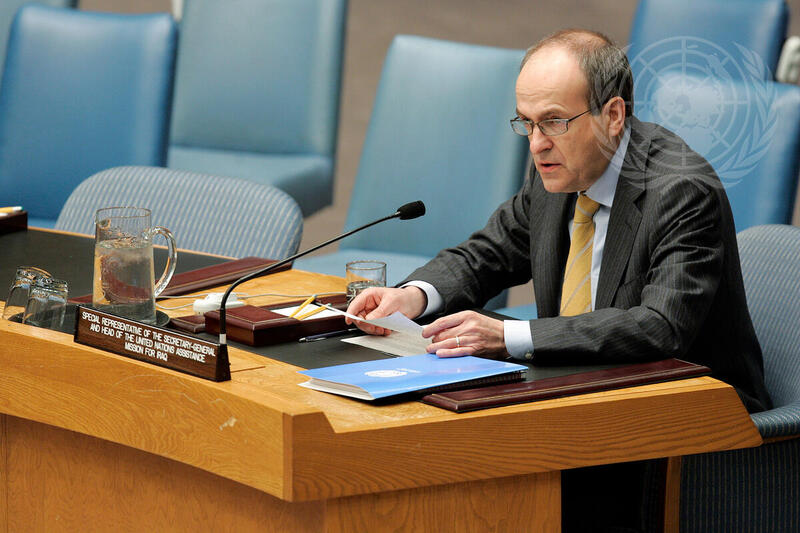Special Representative for Iraq Briefs Security Council