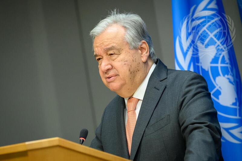 Secretary-General Briefs Reporters on Situation in Gaza