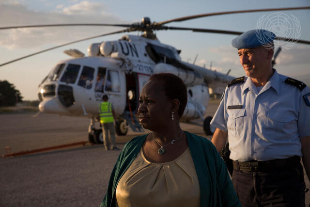 Assistant-Secretary-General for Peacekeeping Operations Visits Haiti