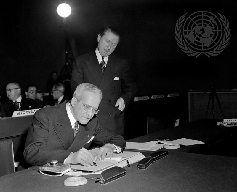 Genocide Convention Approved by General Assembly of United Nations