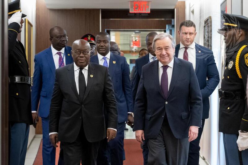 Secretary-General Meets with President of Ghana