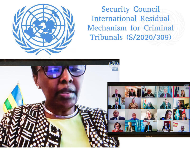 Security Council Members Hold Open Videoconference in connection with International Residual Mechanism for Criminal Tribunals
