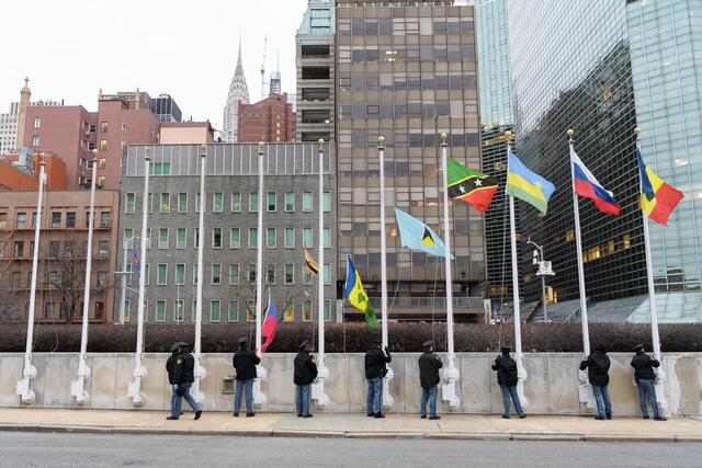 Photo Essay: Flags at UN Headquarters
