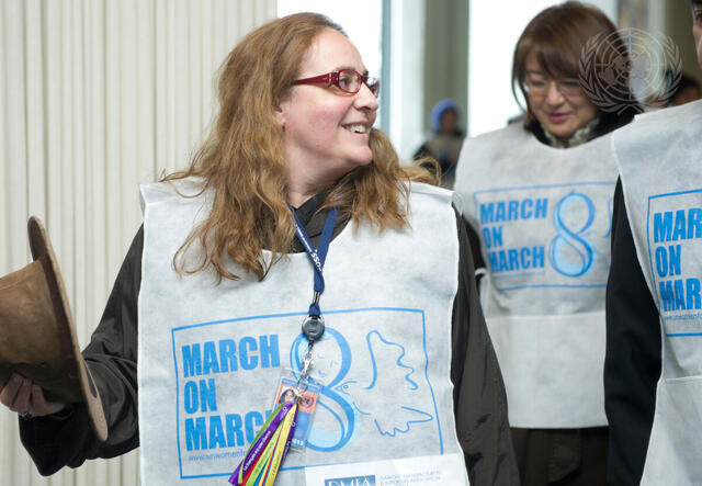 &quot;UN Women for Peace&quot; March Marking International Women&#039;s Day