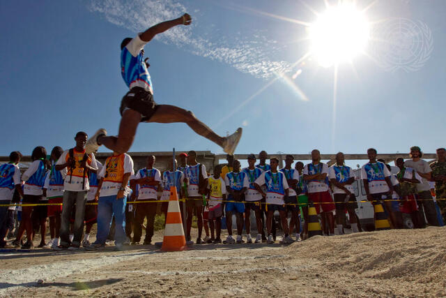 UN Mission Co-sponsors &quot;Sports Day for Peace&quot; in Haitian Capital