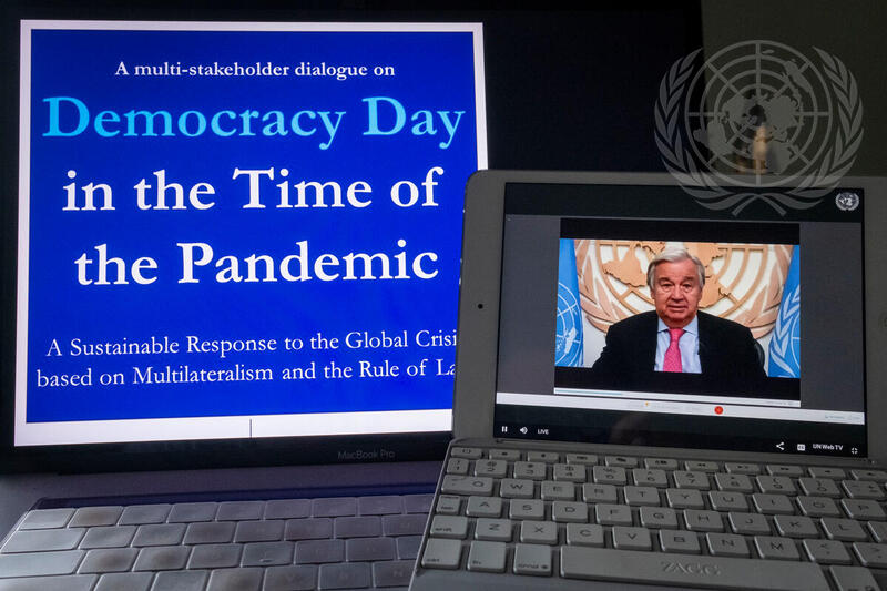 Democracy Day in Time of Pandemic: A Sustainable Response to Global Crisis Based on Multilateralism and Rule of Law