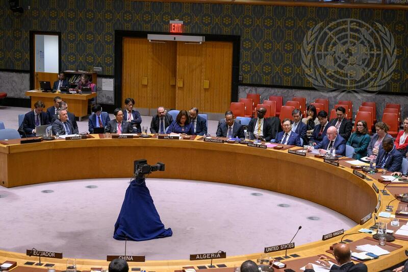Security Council Meets on Maintenance of Peace and Security of Ukraine