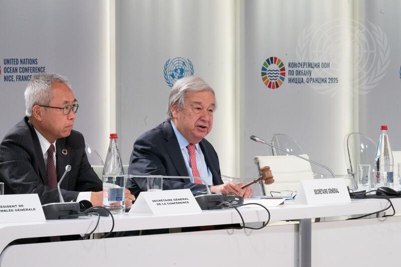 Secretary-General Chairs Opening of United Nations Ocean Conference