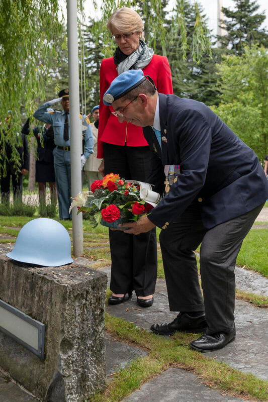 UNOG Marks International Day of Peacekeepers