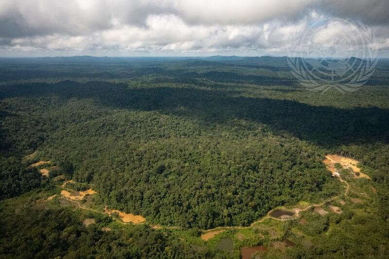 Secretary-General Visits the Central Suriname Nature Reserve