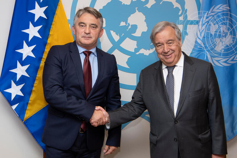 Secretary-General Meets Chairman of Presidency of Bosnia and Herzegovina