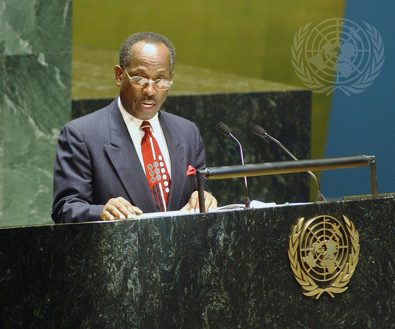 Deputy Prime Minister and Foreign Minister of Saint Vincent and the Grenadines Addresses 57th Session of General Assembly