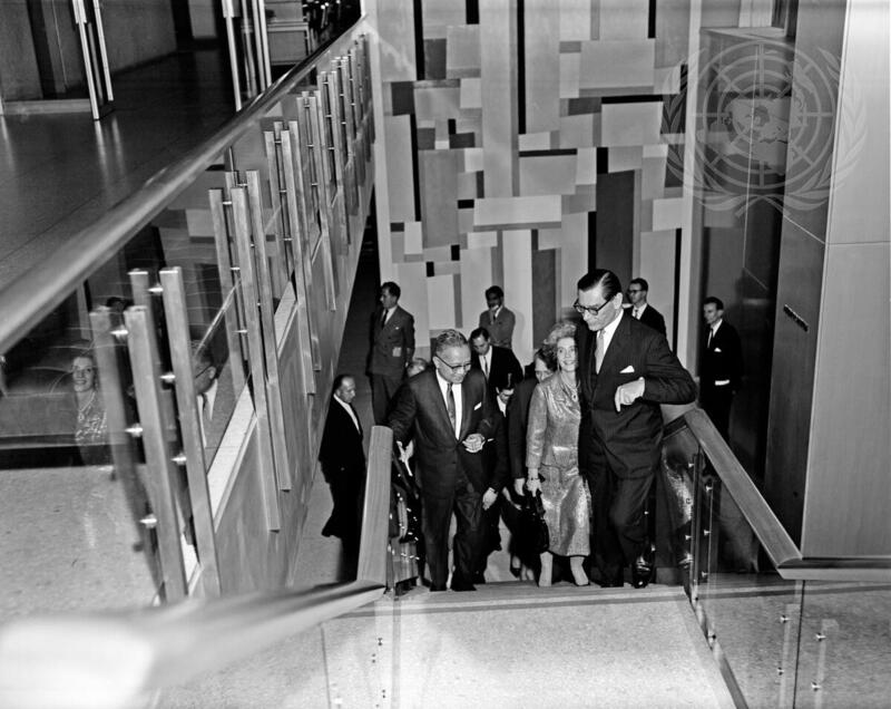 Queen of the Hellenes Visits United Nations Headquarters