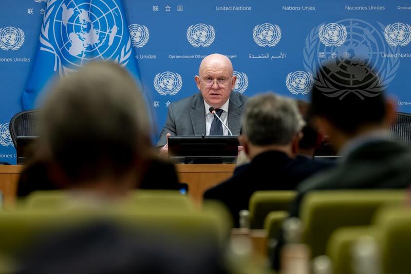 President of Security Council Briefs Press on Programme of Work