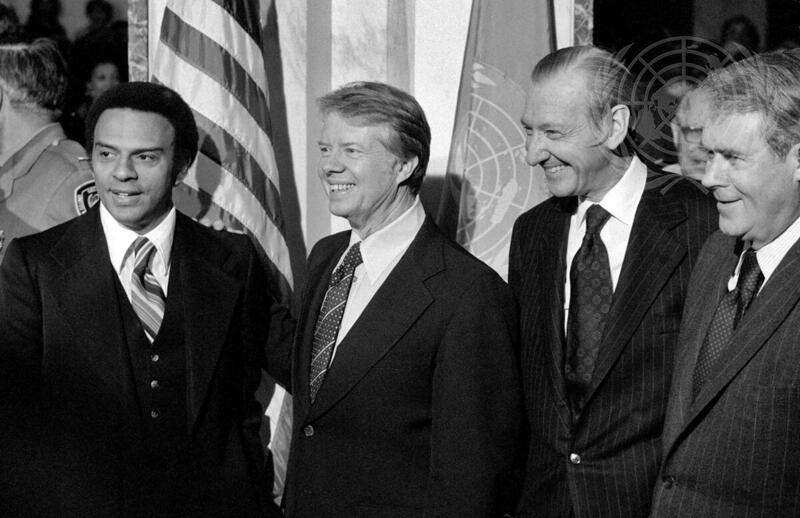 President Jimmy Carter Visits the United Nations
